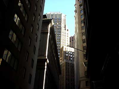Skyscrapers and sky