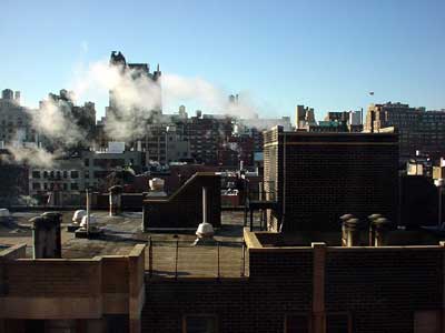 Chelsea Hotel, mid winter