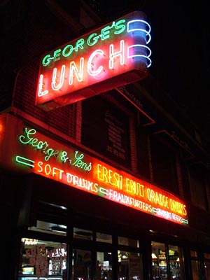 Manhattan neon sign