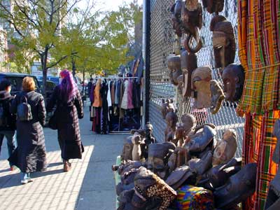 Street Market, East Houston Street, Manhattan, New York
