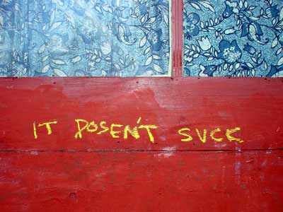Graffiti, King Street, Manhattan, New York