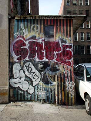 Car park attendant's hut, Manhattan, New York