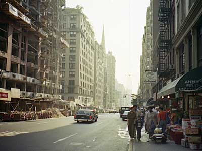 Annies Fruits and Vegetables. Lexington Avenue, Manhattan, New York, NYC, USA, 1986