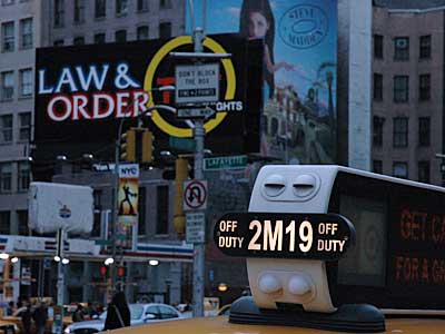 Street scene, Lafayette Avenue, Midtown, Manhattan, New York, NYC, USA