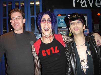Halloween at The Raven, Avenue A and East 12th Street, Lower East Side, Manhattan, New York, NYC, USA