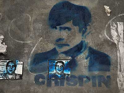 Crispin Graffiti, Little Italy, Manhattan NYC, USA