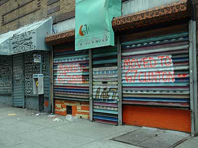 Moved to 67 Clinton, Ludlow Street, Lower East Side, Manhattan, New York City, NYC, USA