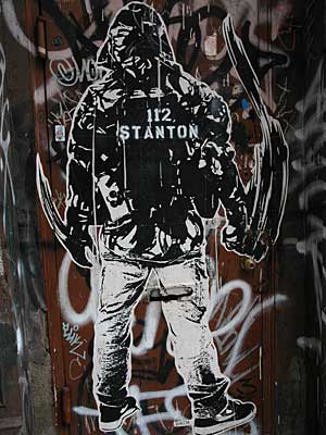 12 Stanton Street doorway, Lower East Side, Manhattan, New York City, NYC, USA