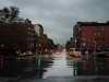Very wet in E Houston St!