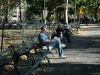 Washington Square, Autumn, New York, USA