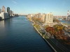 Nearing Roosevelt Island, New York, USA