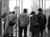 Looking over the site of the WTC, New York, USA