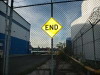 End of the road, New York, USA