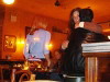 Crying in a French restaurant, New York, USA