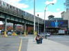 Elevated subway, Brooklyn, New York, USA