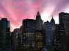 Sunrays and skyscrapers, New York, USA
