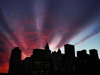 The last rays of the day, New York, USA