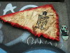 Robot and chipboard, New York, USA