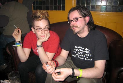 Editor's Birthday party, Prince Albert, Brixton, London 3rd April 2007
