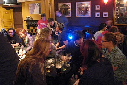 Editor's Birthday party, Prince Albert, Brixton, London 3rd April 2007