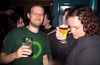 Editor's Birthday party, Prince Albert, Brixton, London 3rd April 2007