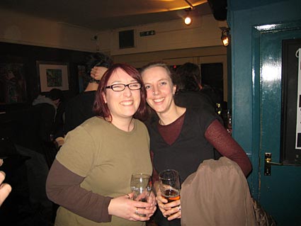 Editor's Birthday party, Prince Albert, Brixton, London 3rd April 2007