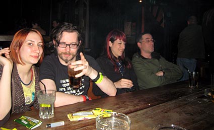 Editor's Birthday party, Prince Albert, Brixton, London 3rd April 2007