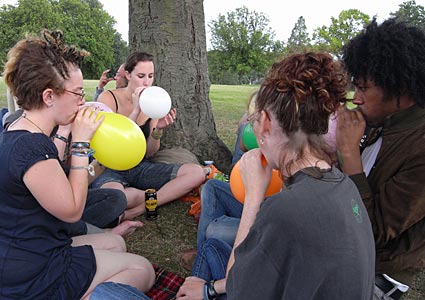 Brockwell Park picnic and Vicky's birthday, Brixton, London, 14th July 2007, urban75 party