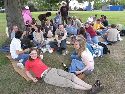 Brockwell Park picnic and Vicky's birthday, Brixton, London, 14th July 2007, urban75 party