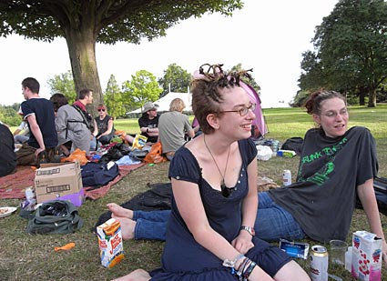 Brockwell Park picnic and Vicky's birthday, Brixton, London, 14th July 2007, urban75 party