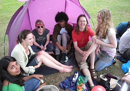Brockwell Park picnic and Vicky's birthday, Brixton, London, 14th July 2007, urban75 party