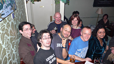 Drinking at the 'Come Down and Meet the Folks' roots/country club, The Apple Tree, 45 Mount Pleasant, Clerkenwell, London WC1