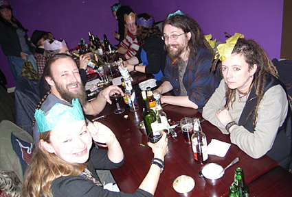 urban75 Christmas curry - a delightful festive meal at the fabulous Khan's restaurant, Brixton