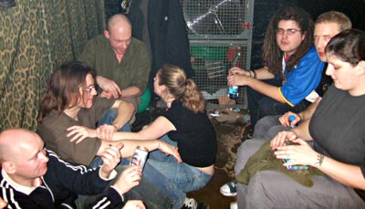 New Year's Eve 2005, Unsound at the Red Star and party at the Albert, Brixton, London, 31st December 2005