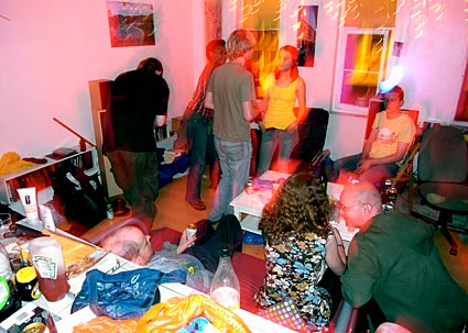 Picnic after-party, Brixton, London, 14th July 2007, urban75 party