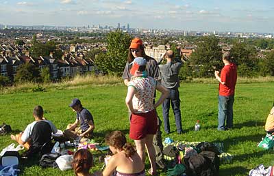 urban75 picnic, Ladlands, Dawson Hill, Dawson Heights, East Dulwich, south London