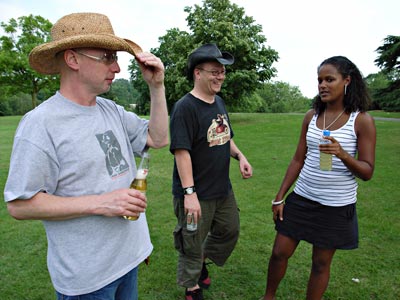 urban75 picnic at Brockwell Park, Brixton, south London, UK June 2006