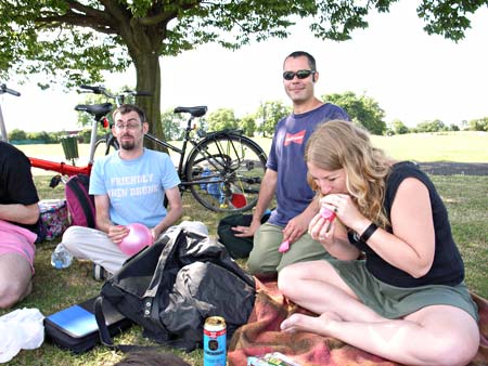 urban75 picnic at Brockwell Park, Brixton, south London, UK June 2006