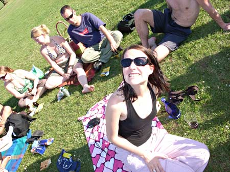 urban75 picnic at Brockwell Park, Brixton, south London, UK June 2006