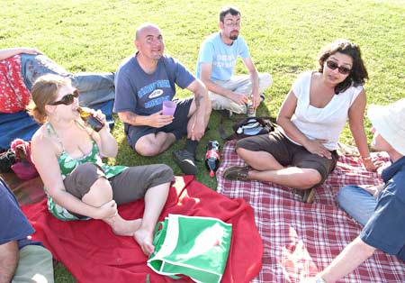 urban75 picnic at Brockwell Park, Brixton, south London, UK June 2006