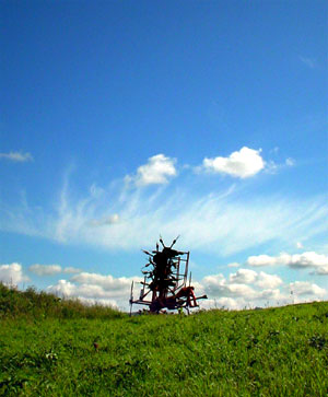 Farm equipment, Petworth, West Sussex