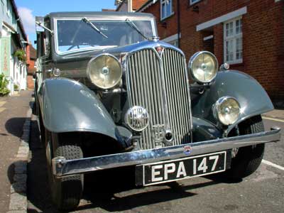 Old car, Petworth, West Sussex