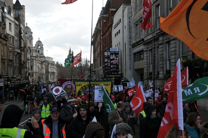 Put People First G20 Demonstration: 'Jobs, Justice, Climate', central London march and Hyde park rally, 28th March, 2009