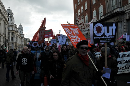 Put People First G20 Demonstration: 'Jobs, Justice, Climate', central London march and Hyde park rally, 28th March, 2009