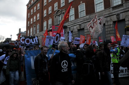 Put People First G20 Demonstration: 'Jobs, Justice, Climate', central London march and Hyde park rally, 28th March, 2009