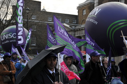 Put People First G20 Demonstration: 'Jobs, Justice, Climate', central London march and Hyde park rally, 28th March, 2009