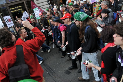 Put People First G20 Demonstration: 'Jobs, Justice, Climate', central London march and Hyde park rally, 28th March, 2009