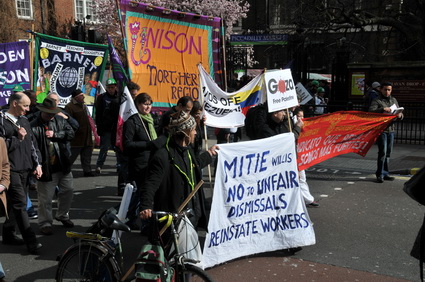 Put People First G20 Demonstration: 'Jobs, Justice, Climate', central London march and Hyde park rally, 28th March, 2009