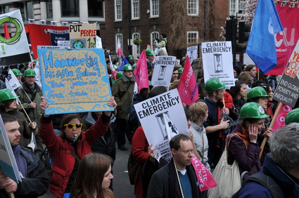 Put People First G20 Demonstration: 'Jobs, Justice, Climate', central London march and Hyde park rally, 28th March, 2009
