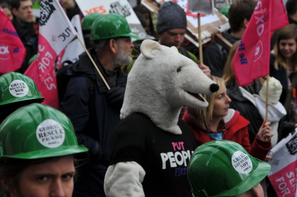 Put People First G20 Demonstration: 'Jobs, Justice, Climate', central London march and Hyde park rally, 28th March, 2009